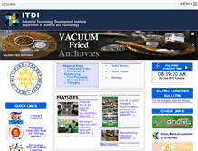 Tablet Screenshot of itdi.dost.gov.ph