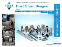 Tablet Screenshot of dost.nl